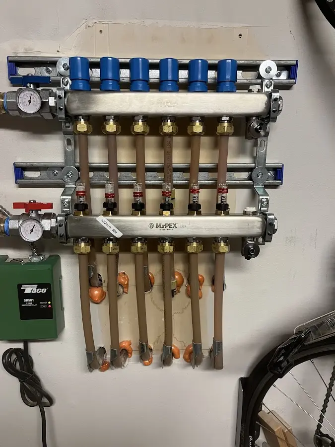 Plumber performing Leak Detection at a residential property in Moline